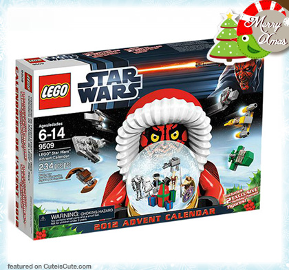 Lego advent calendar 2012