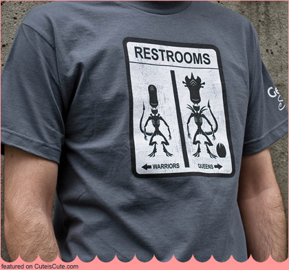 Alien Restrooms T-Shirt