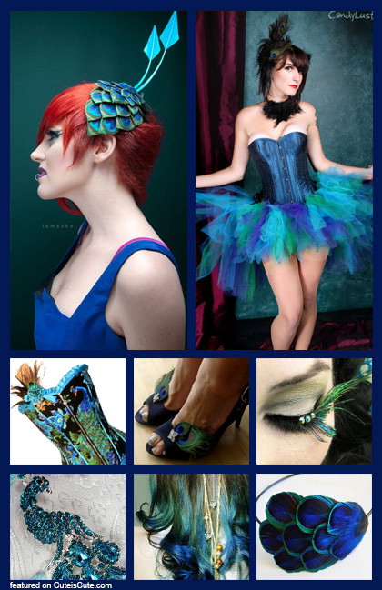 Peacock costume