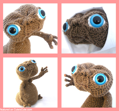 Crochet amigurumi E.T.