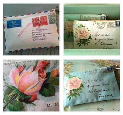 Letter inspired bags